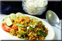 Chicken Curry Fried Rice